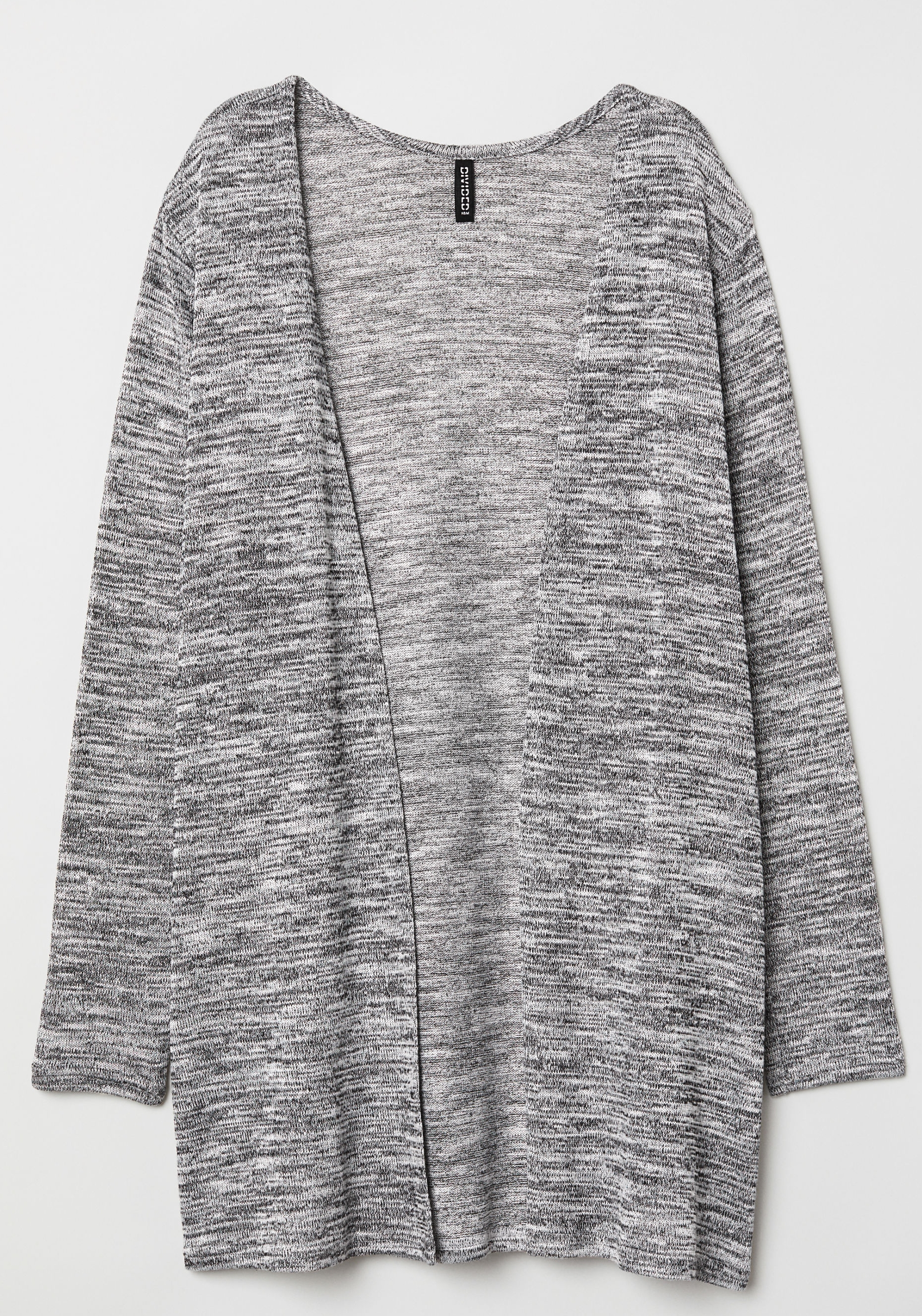 

Кардиган H&M 0446224-5 S Серый меланж