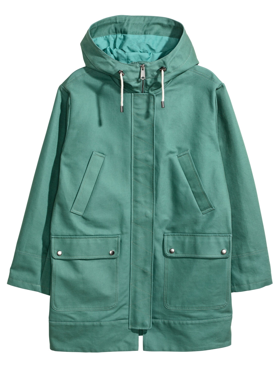

Ветровка H&M 0528005-6 44 Зеленая