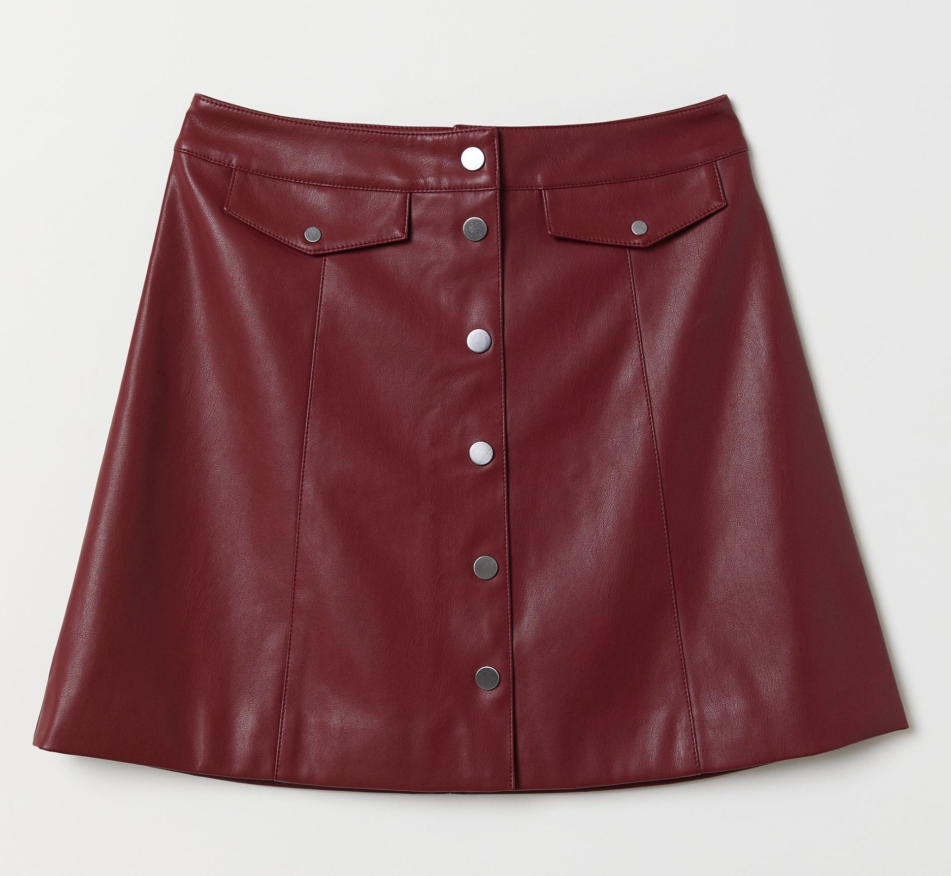 

Юбка H&M 0623434-8 36 Вишневая