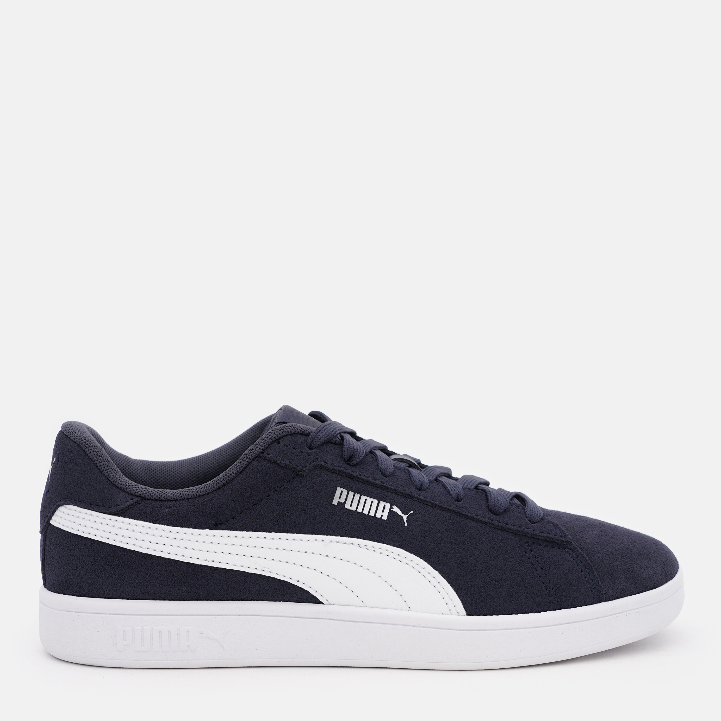 Акція на Жіночі кеди низькі Puma Smash 3.0 39098403 39 (6UK) 25 см Parisian Night-Puma White-Puma Silver від Rozetka