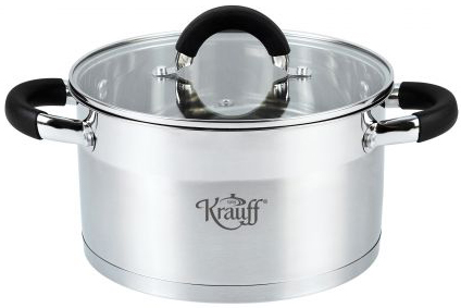 

Кастрюля Krauff со стеклянной крышкой 18 см (26-242-047)