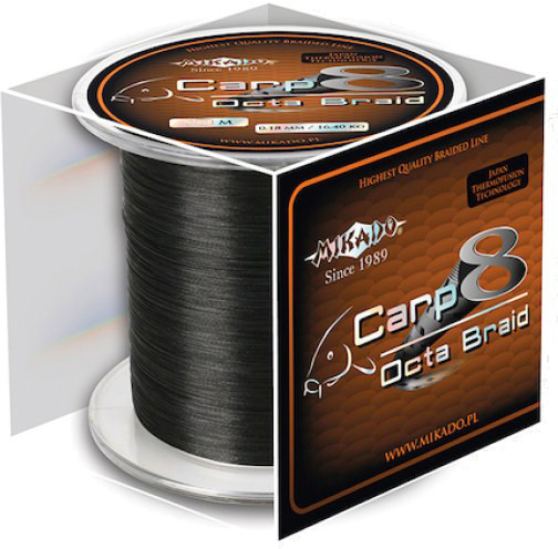 

Шнур рыболовный Mikado Carp 8 Octa Braid 300 м 0.18мм 16.40 кг Black