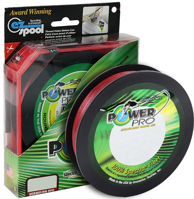

Шнур рыболовный Power Pro 135 м 0.10 мм 5 lb 5 кг Red