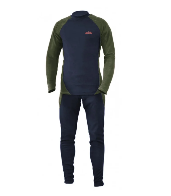 

Комплект мужского термобелья микрофлис Fishing ROI XL Black/Green