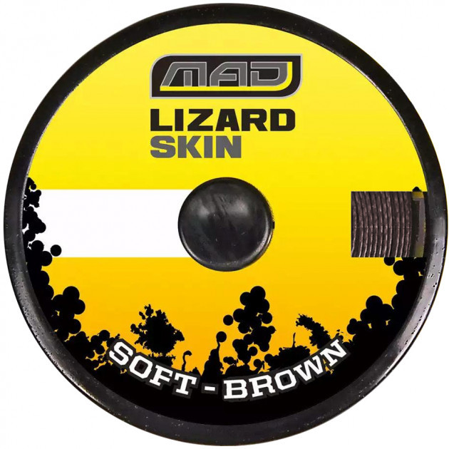 

Шнур рыболовный поводочный DAM MAD Lizard Skin Soft 20 м 20 lb Вrown