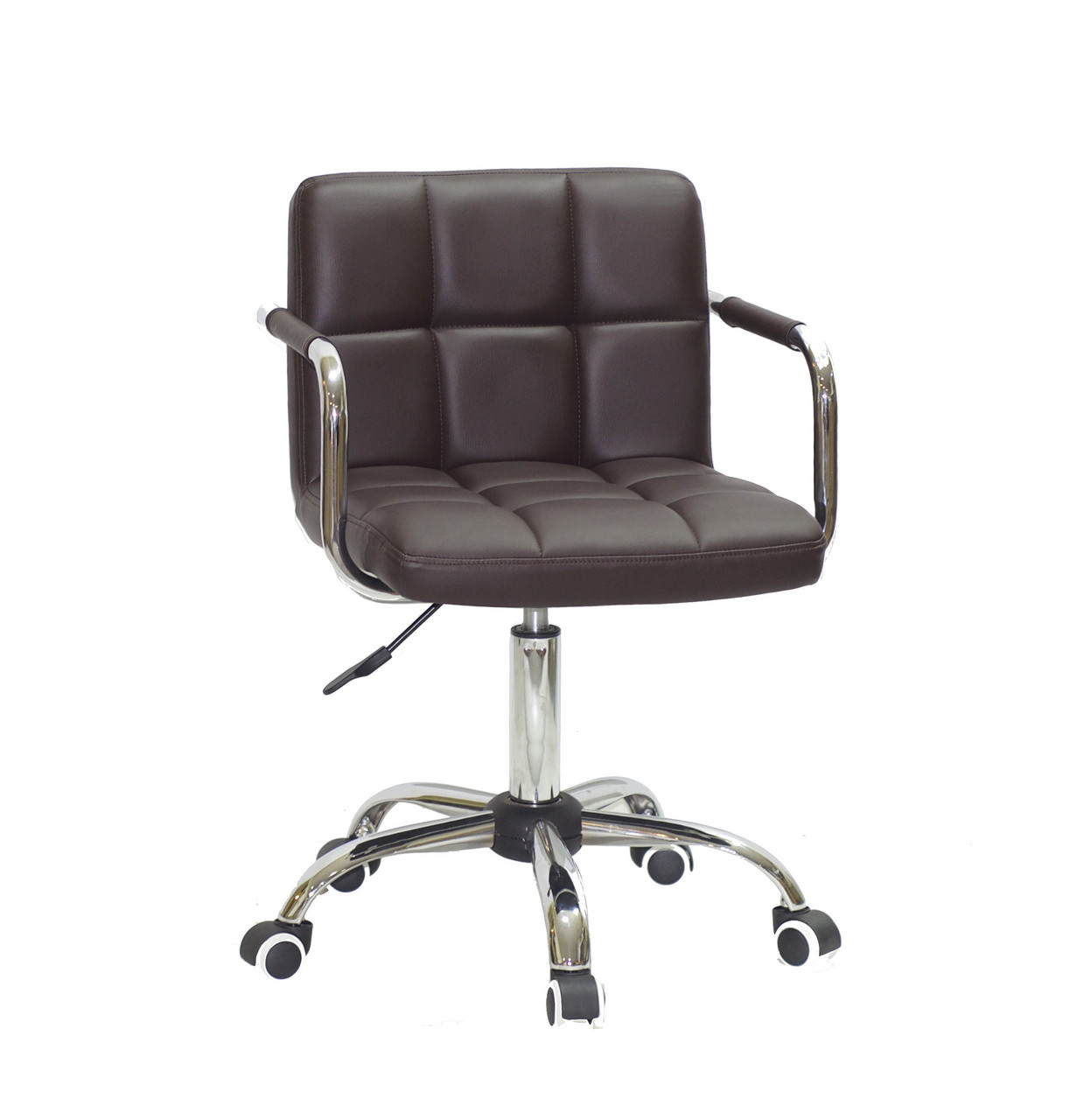 

Стілець Onder Mebli Arno-Arm CH- Office еко шкіра , коричневий в-1015