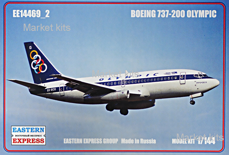 

Пассажирский самолет Boeing 737-200 "Olympic" 1:144 Eastern Express (EE14469-02)