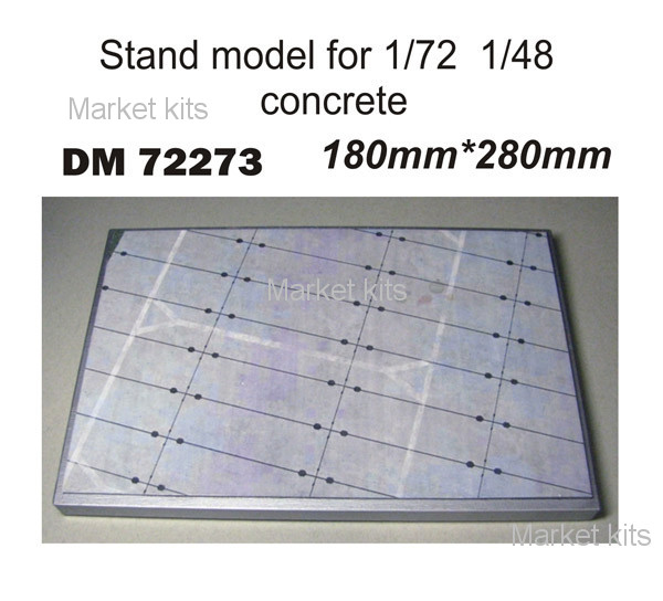 

Подставка для моделей авиации. Тема: Стоянка самолета, бетонка (180x280 мм) DAN models (DAN72273)