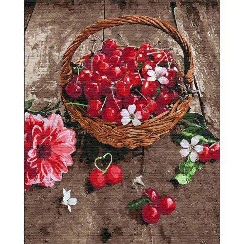 

Картина по номерам "Вишнёвая радость" ★★★★★ Идейка КНО5597 ( TC153077)