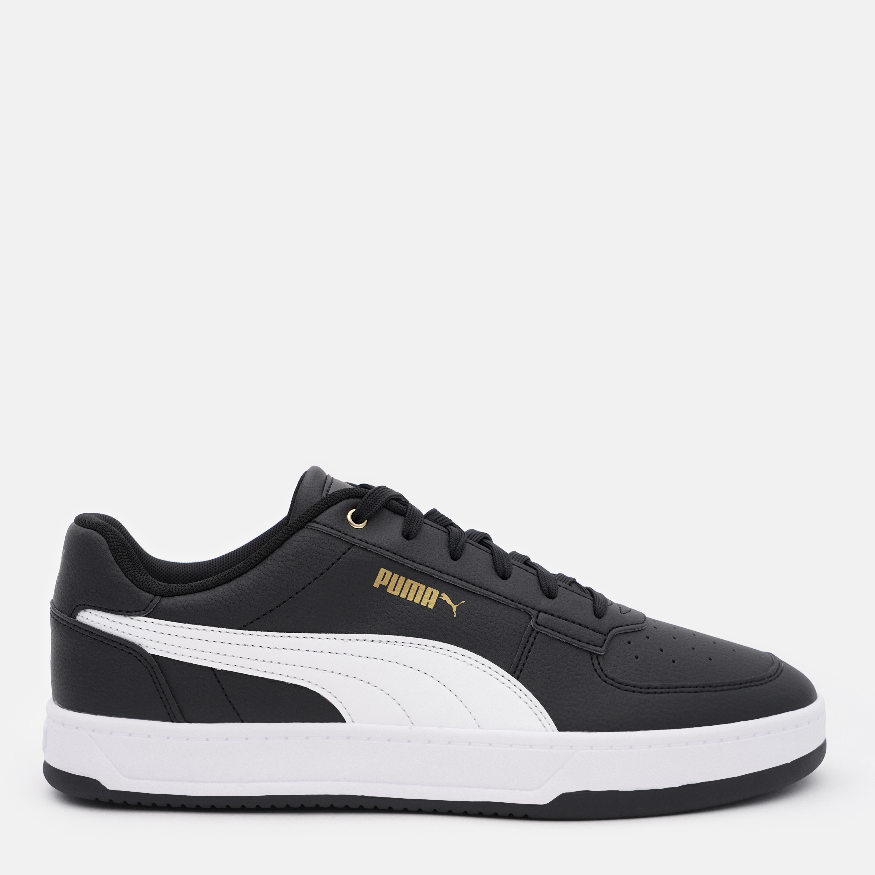 Акція на Чоловічі кеди низькі Puma Caven 2.0 39229004 42.5 (8.5UK) 27.5 см Puma Black-Puma White-Gold від Rozetka