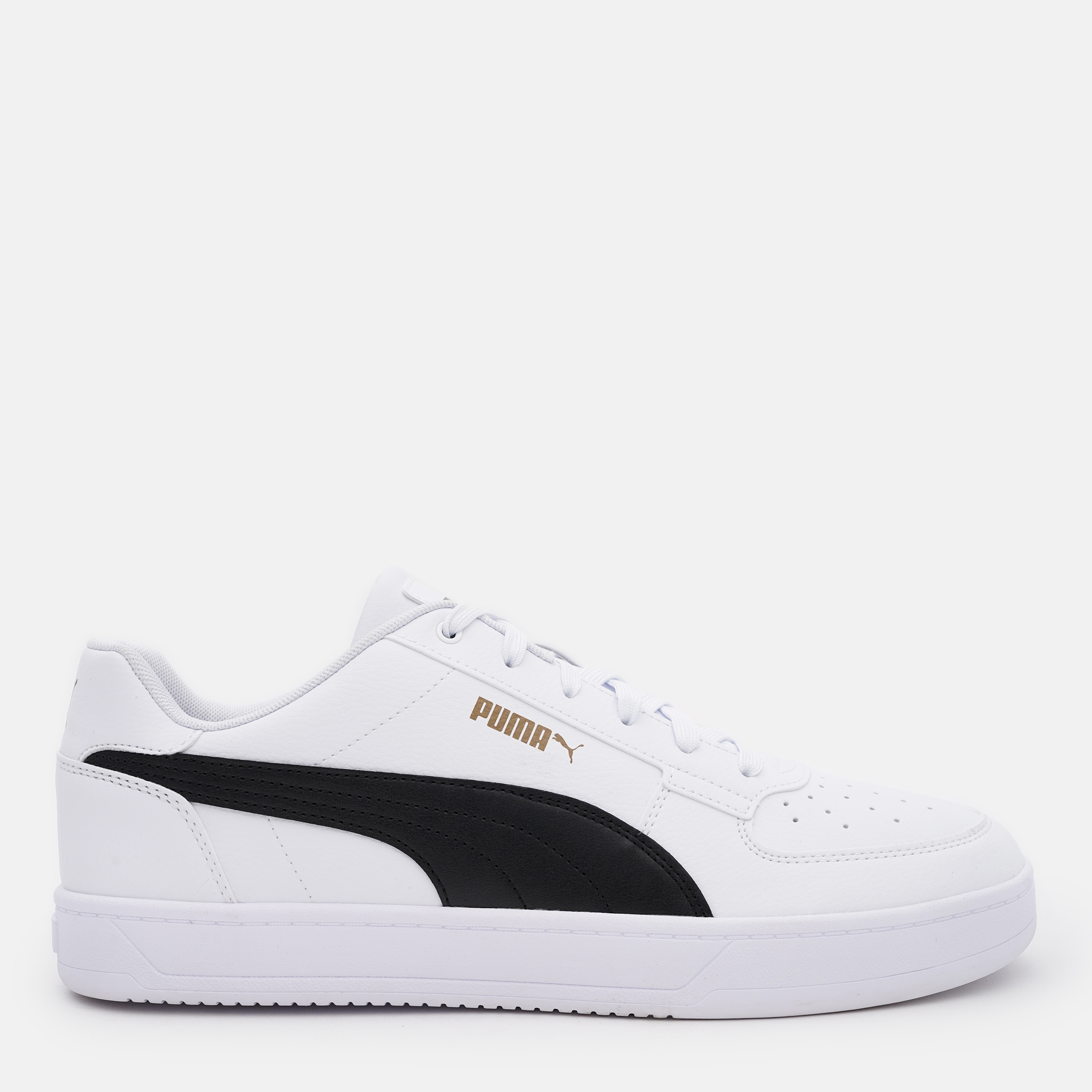 Акція на Чоловічі кеди низькі Puma Caven 2.0 39229003 44.5 (10UK) 29 см Puma White-Puma Black-Gold від Rozetka