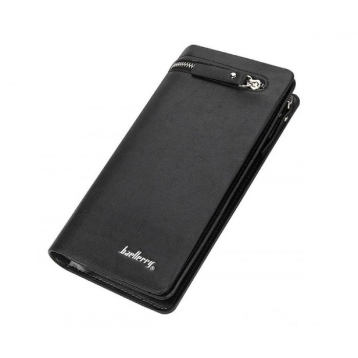 

Мужской кошелек клатч портмоне барсетка Baellerry 618 Business Black