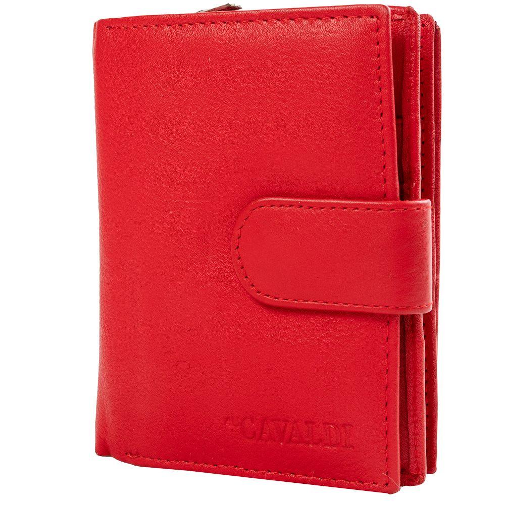 

Женский кожаный кошелек (DNK901-NPC-red) 4U Cavaldi 9,5х12х2,5 см Красный 000145931