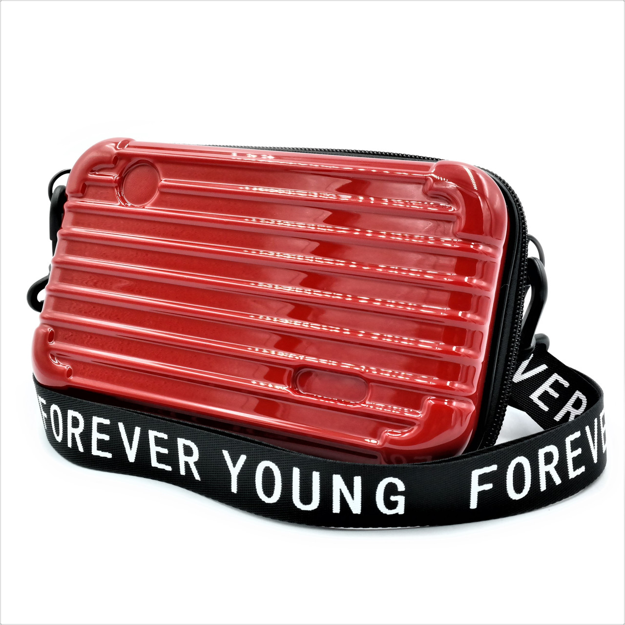 

Женская сумка на плечо Forever young 18х10х6 см Красный 000147721