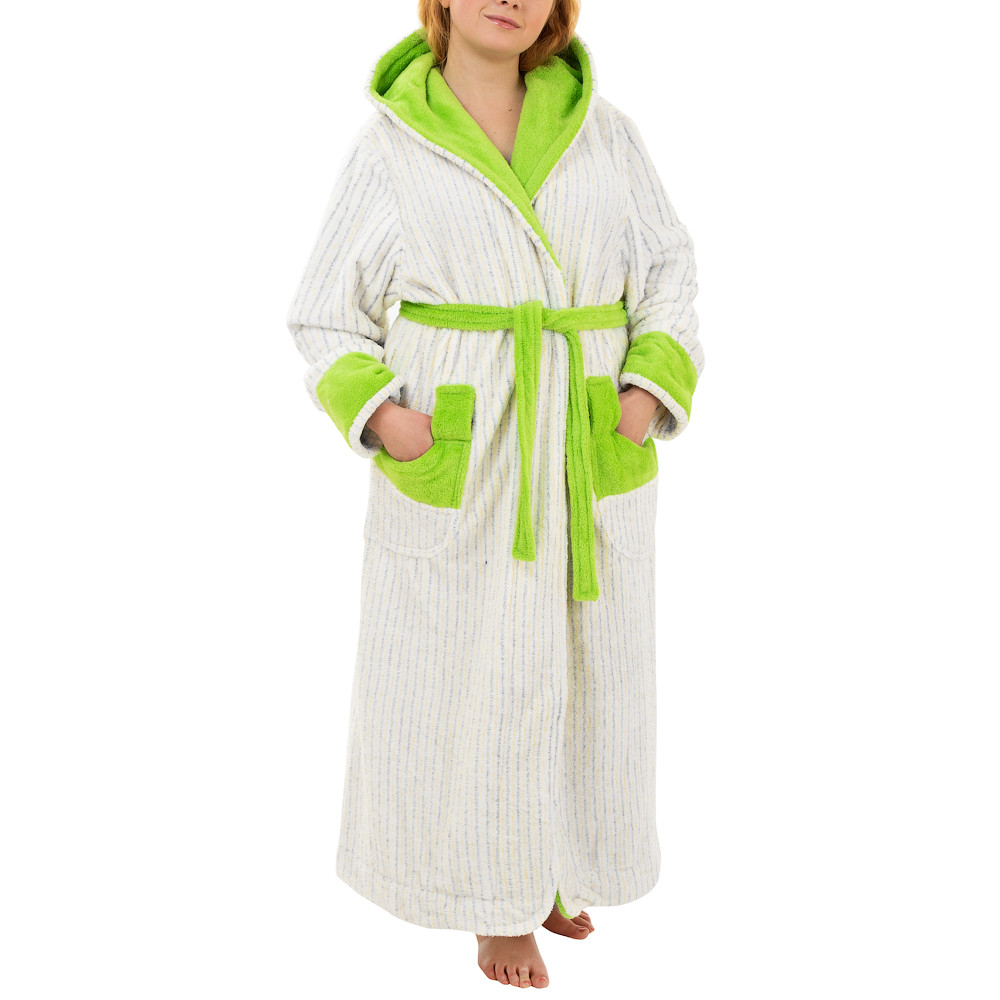 

Женский халат (SS1204-92-1) Soft show collection XXL Белый 000146296