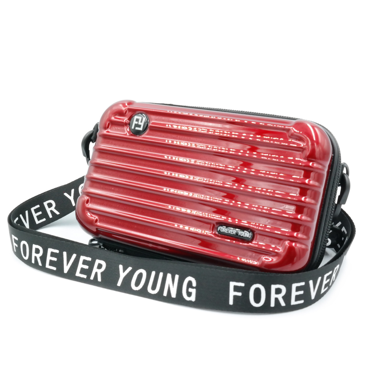 

Женская сумка на плечо Forever young 18х10х6 см Красный 000146899