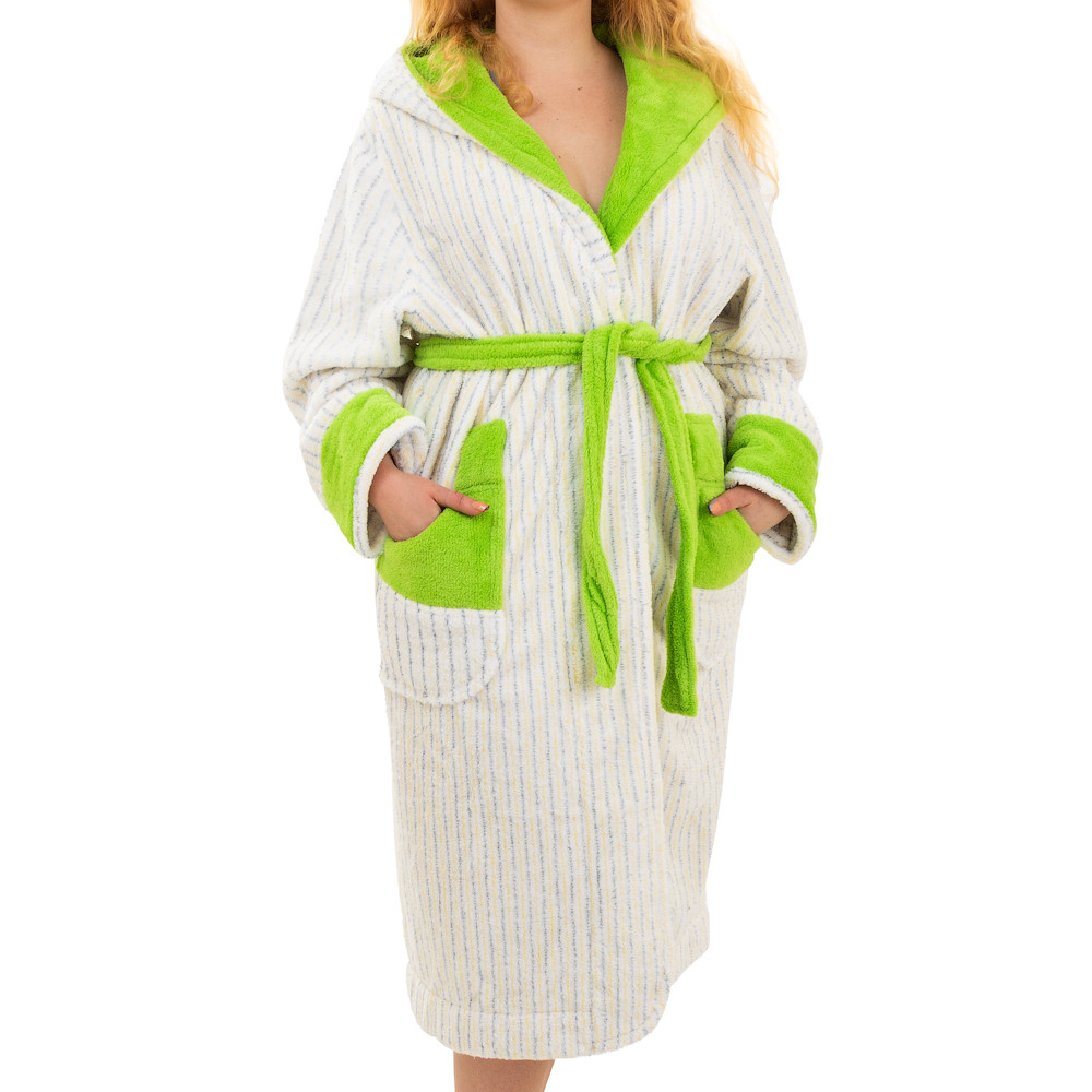

Женский халат (SS1204-82-1) Soft show collection XL Белый 000146295