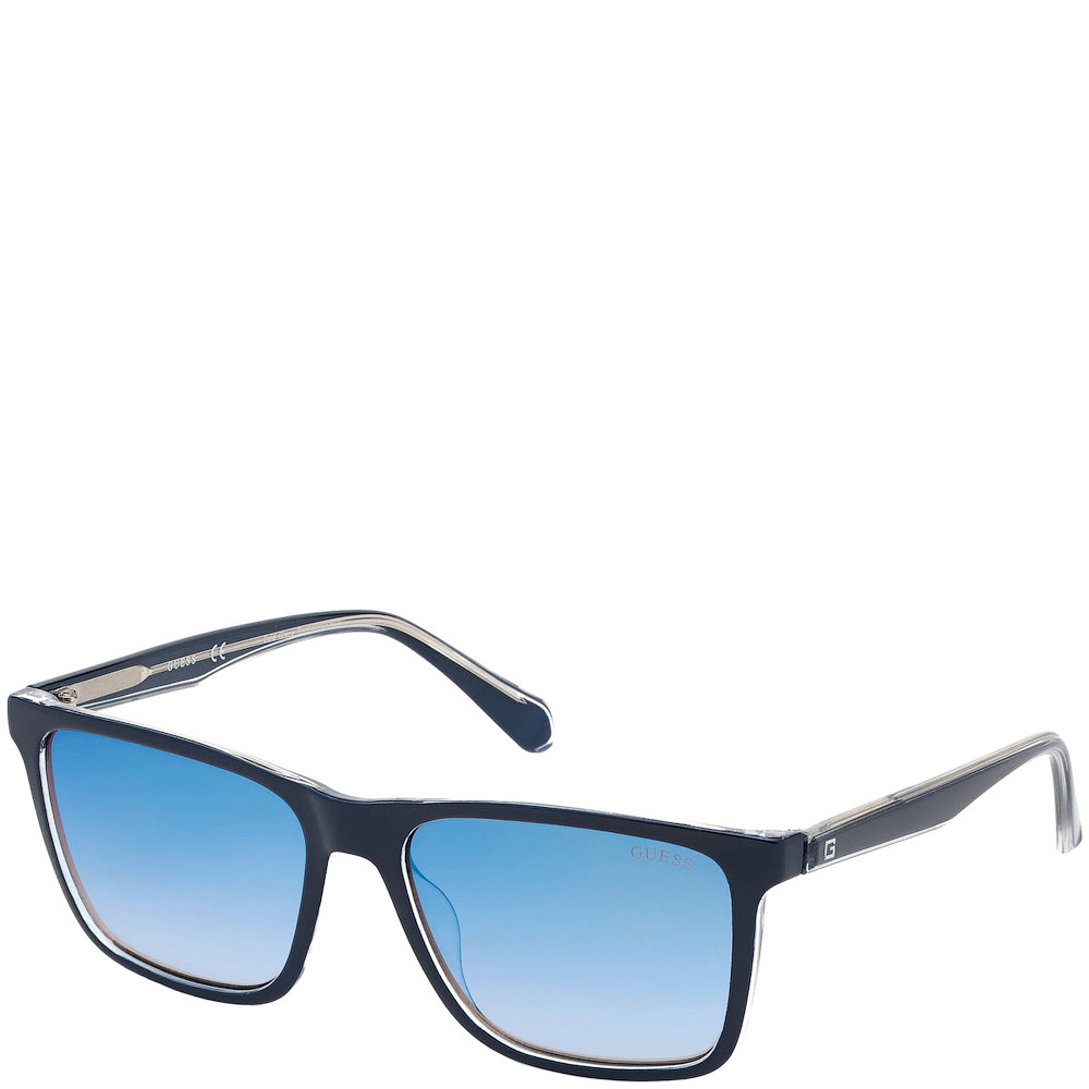 

Мужские солнцезащитные очки с зеркальными линзами (PGU6935-92W55) GUESS 14 см 000146137