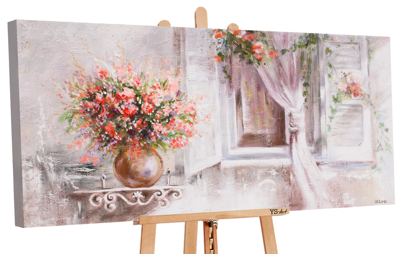 

100% Рисованая картина акриловыми красками на холсте YS-Art 120х60см