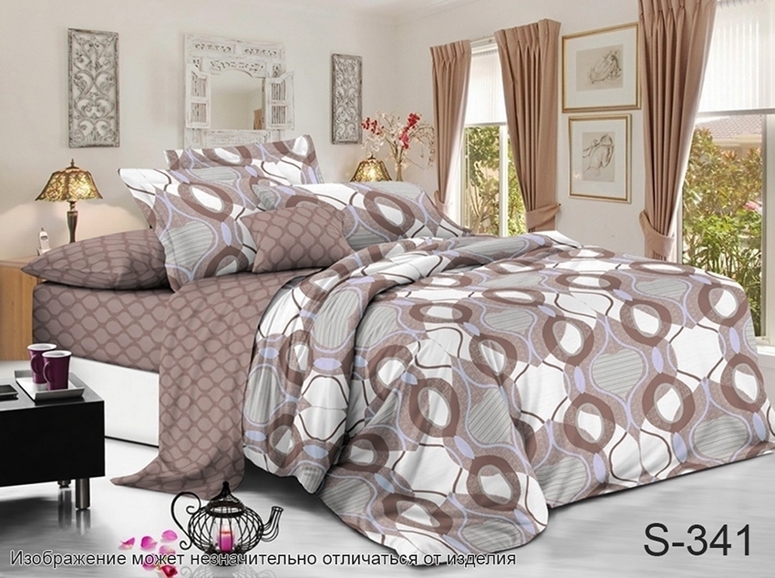 

Постельное белье с компаньоном (S341) TAG tekstil King Size 000142376