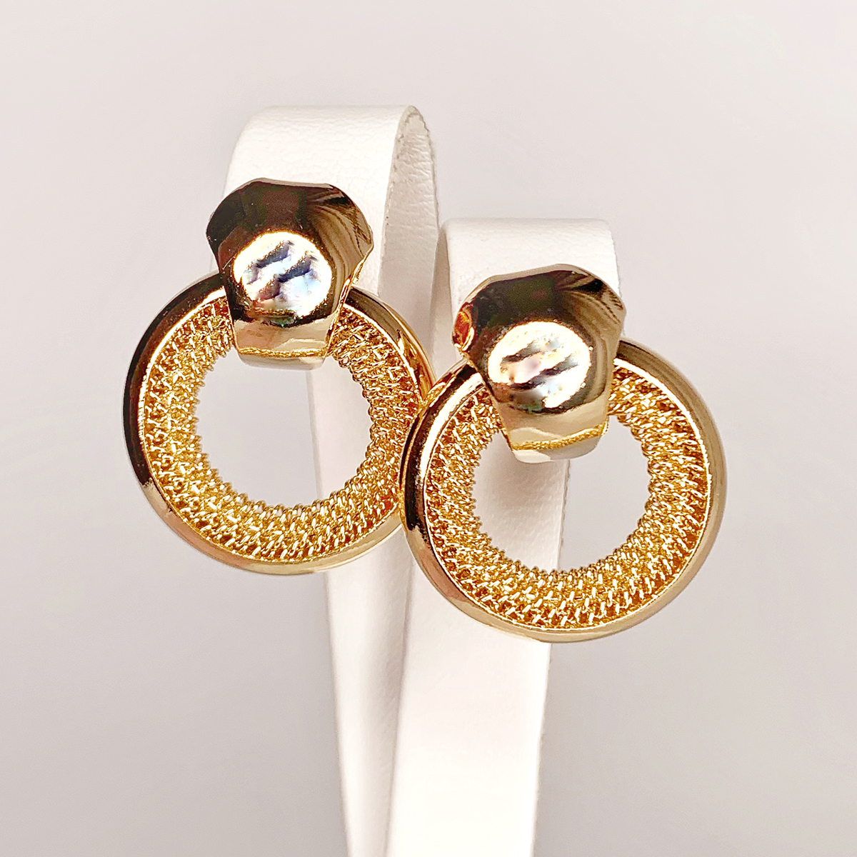 

Серьги Xuping из медицинского золота, позолота 18K, 24929