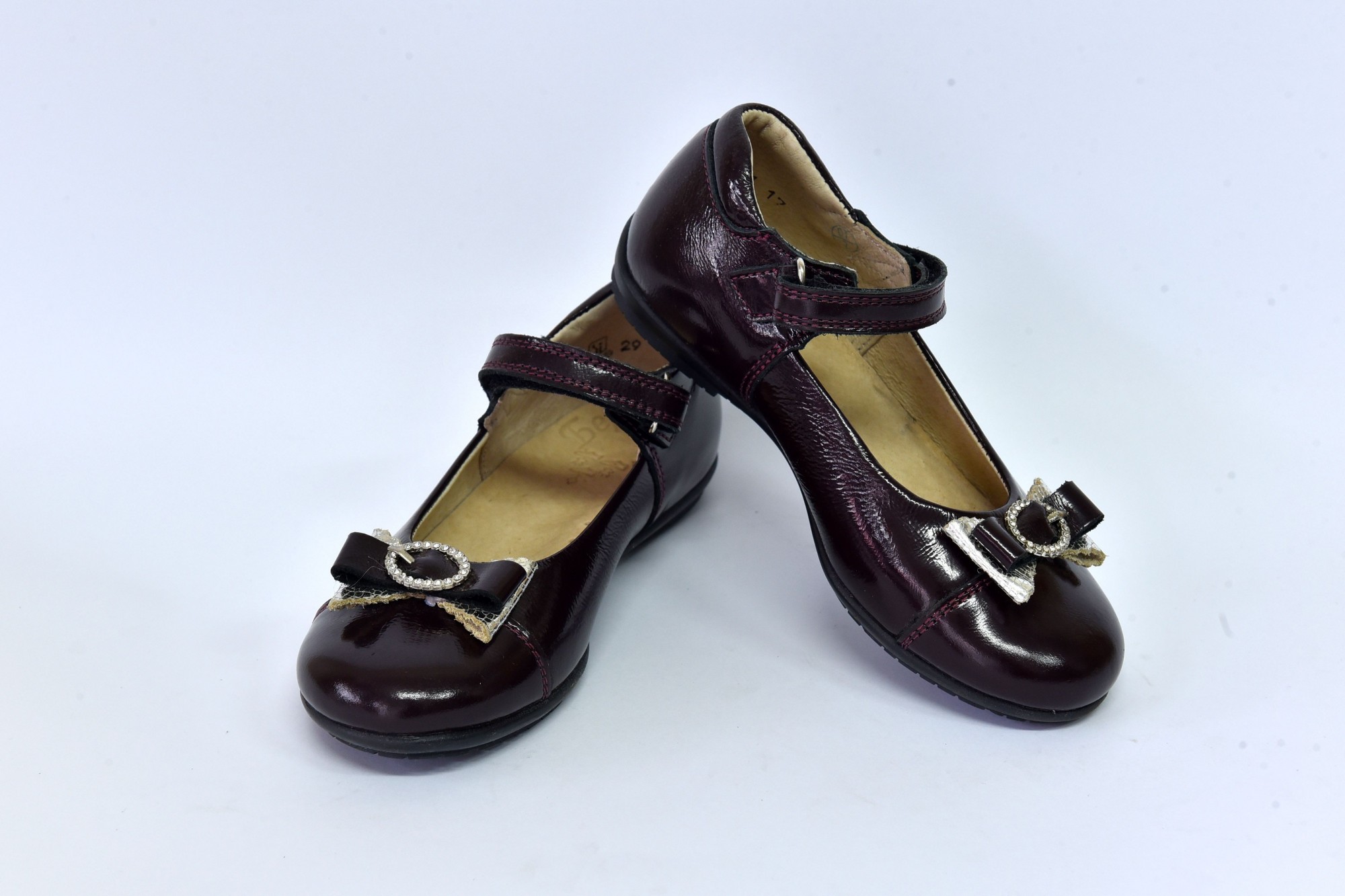 

Туфли Берегиня 29 (18.5 см) Баклажанные (0675)