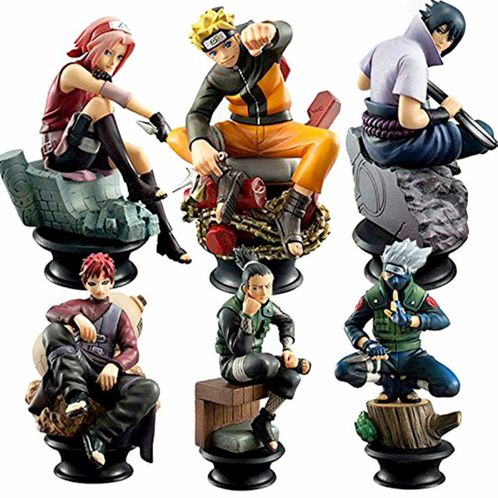 

Набор Наруто в виде шахматных фигур 6 шт Naruto Shippuden 10.0 cм NА 22.90