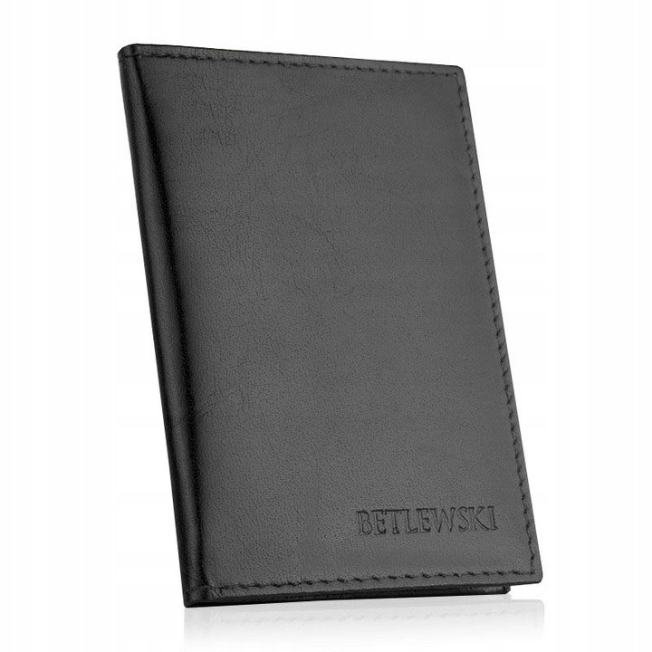 

Візитниця Betlewski 12,5 х 9 х 1 (BEZ-04) - чорний