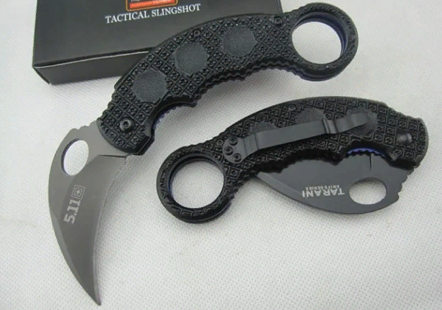 

Нож складной тактический 5.11 Tarani Karambit (511)