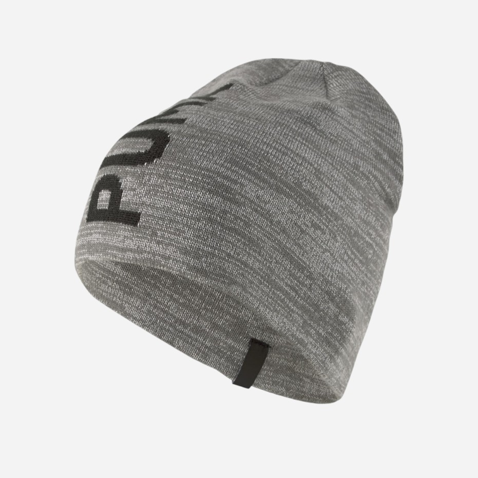 Акція на Шапка біні Puma Ess Classic Cuffless Beanie 2343305 Сіра від Rozetka