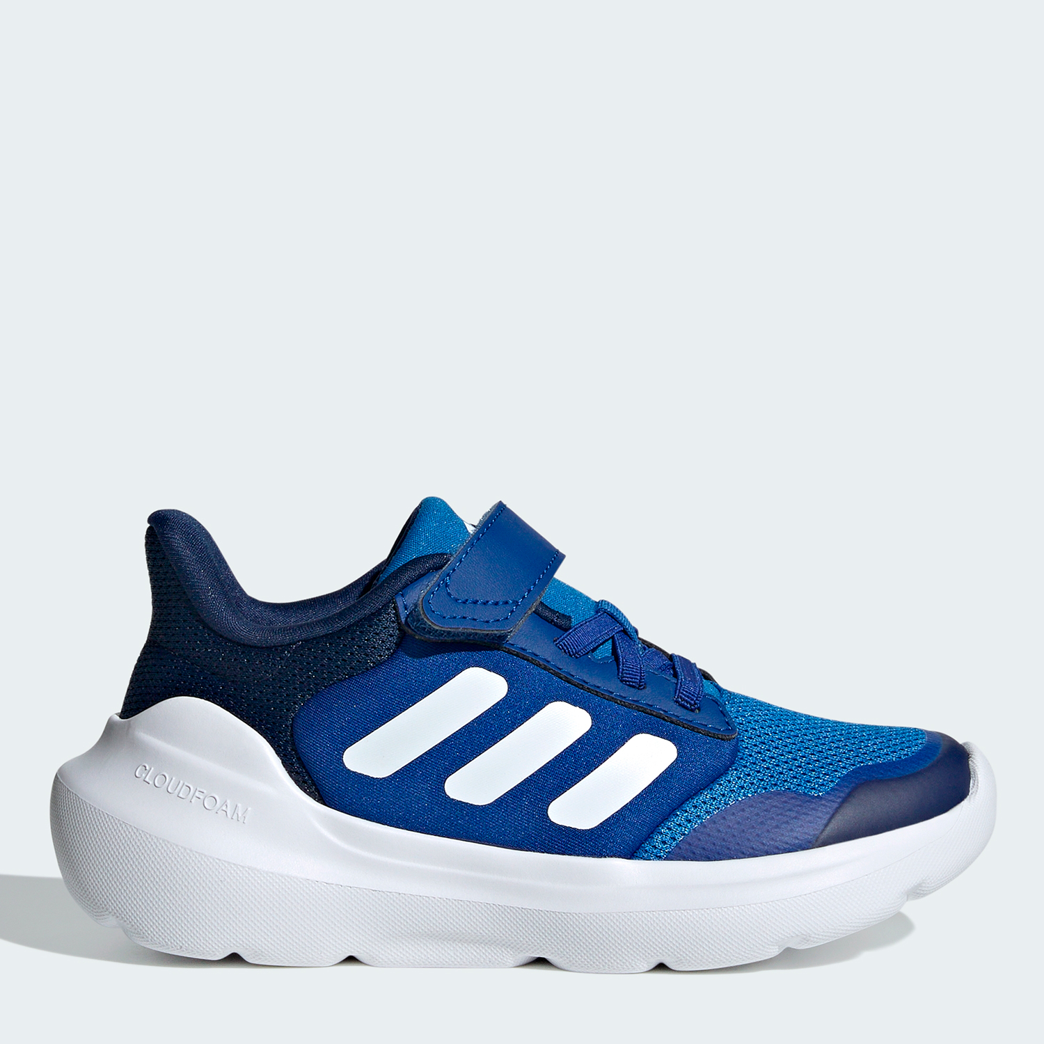 Акція на Дитячі кросівки для хлопчика Adidas Tensaur Run 3.0 El C IE5989 31.5 Сині від Rozetka