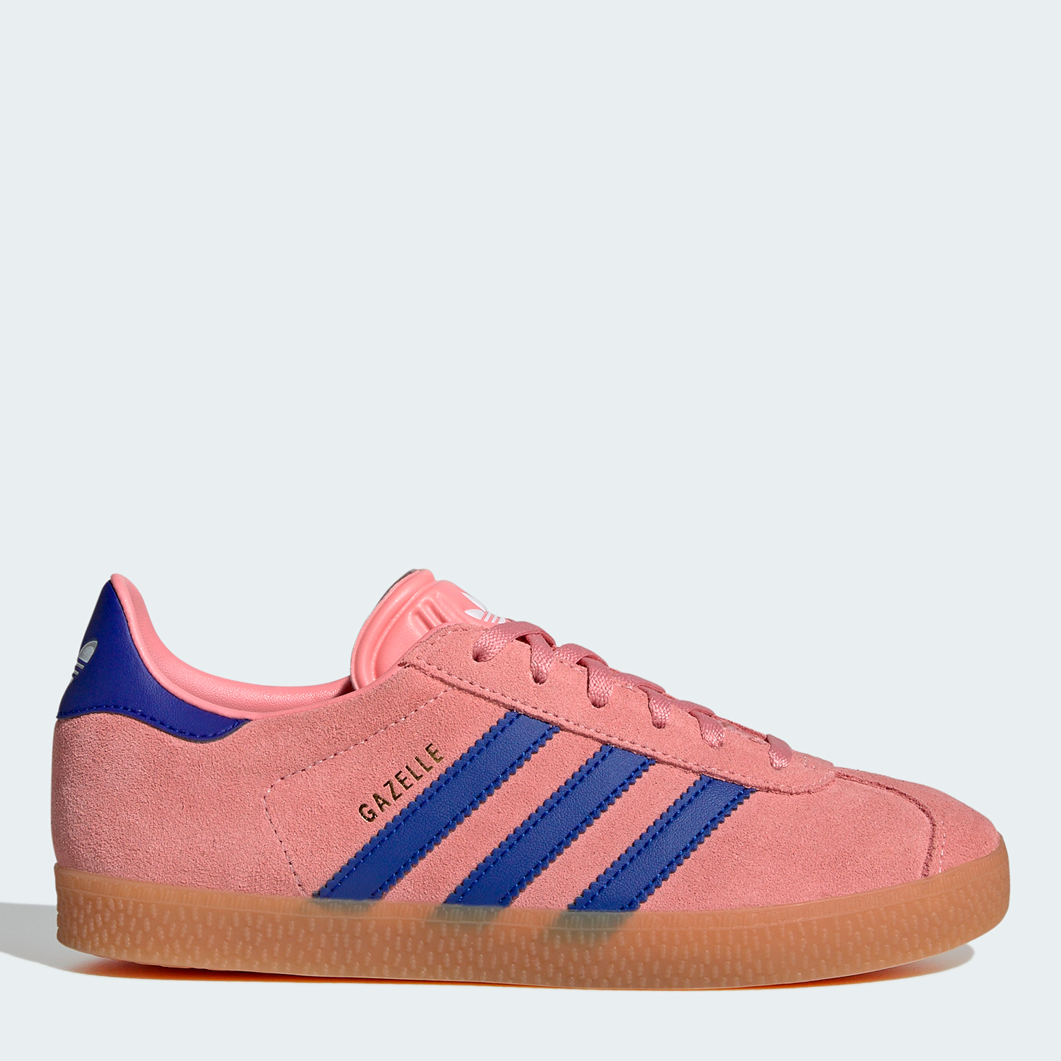 Акція на Підліткові кеди для дівчинки Adidas Gazelle J IG9153 39.5 Рожеві від Rozetka