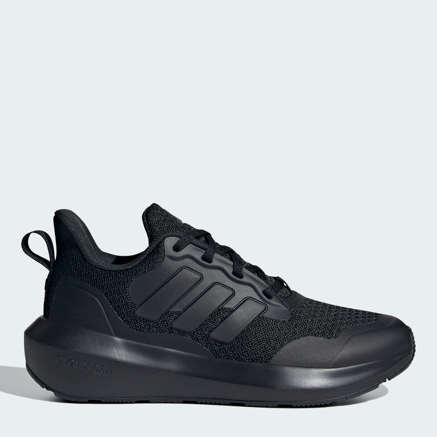 Акція на Підліткові кросівки для хлопчика Adidas Fortarun 3.0 J IH2843 39.5 Чорні від Rozetka