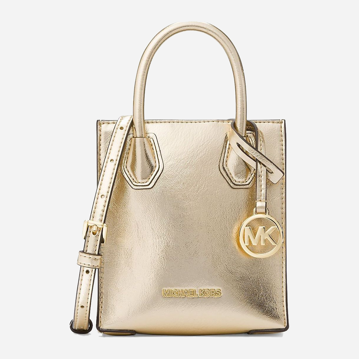 Акція на Сумка крос-боді жіноча Michael Kors 708880051 Золотиста від Rozetka