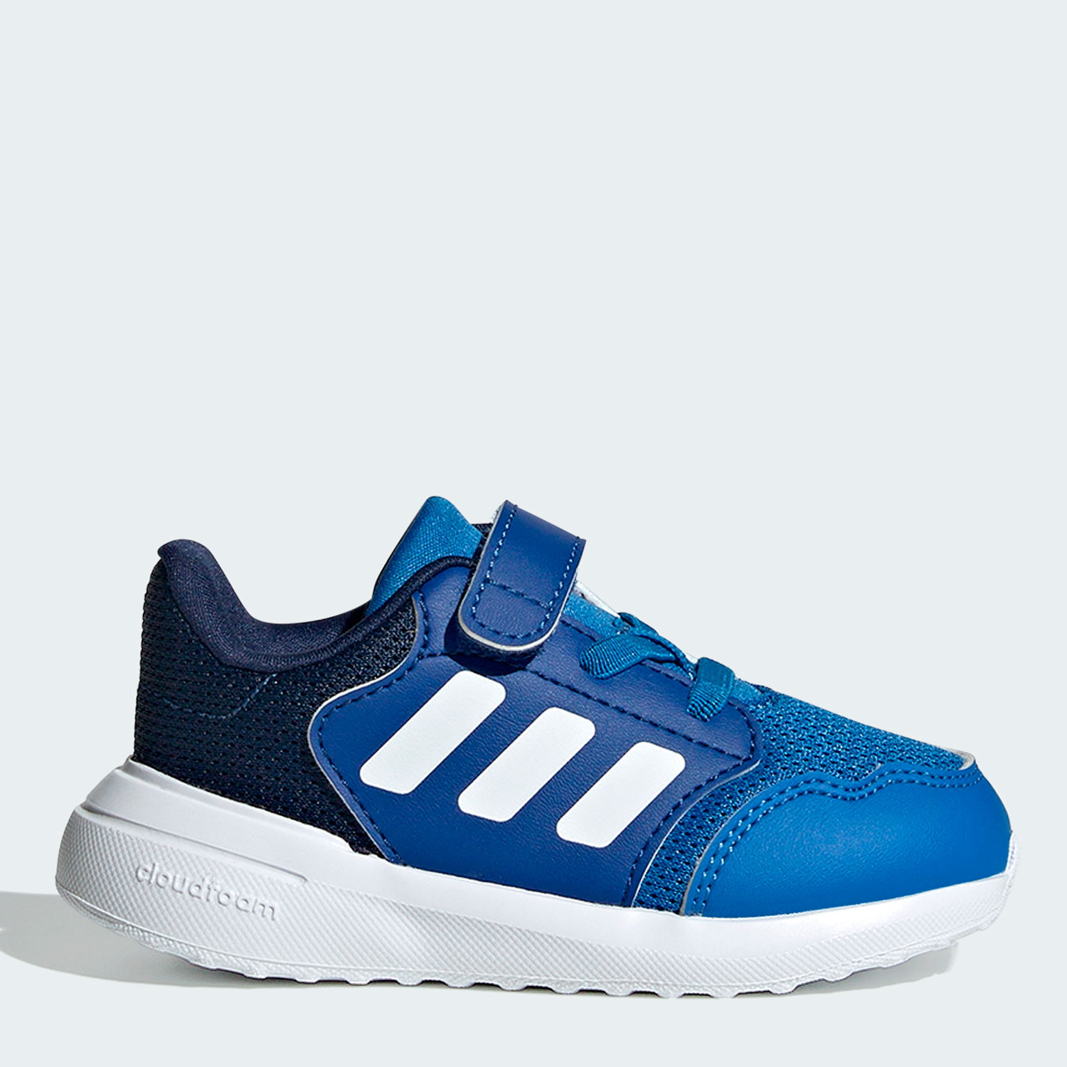 Акція на Дитячі кросівки для хлопчика Adidas Tensaur Run 3.0 El I IH7780 23 Сині від Rozetka