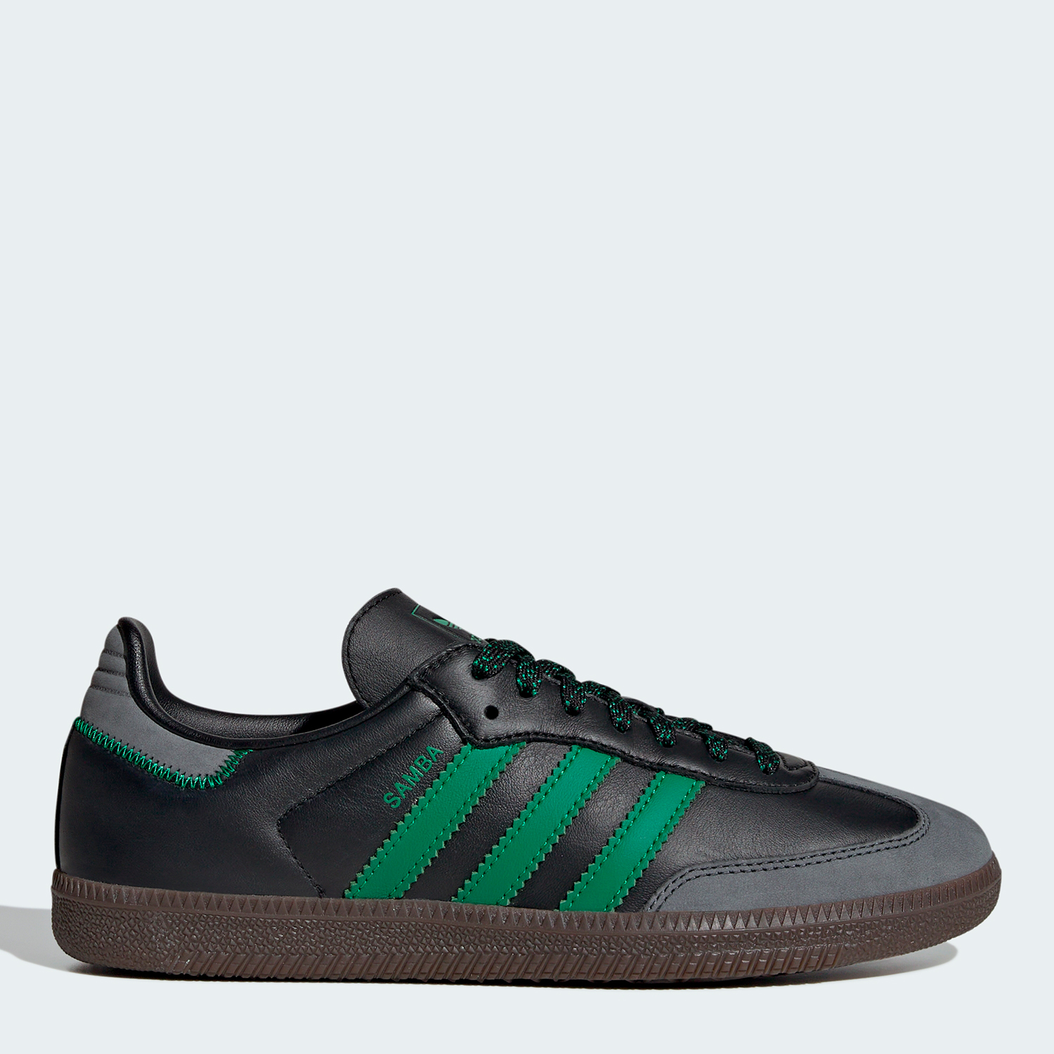 Акція на Жіночі кеди низькі Adidas Samba Og W IE6520 38 (5UK) 23.5 см Samba Og W Cblack/Green/Gresix від Rozetka