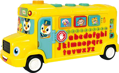 

Музыкальная развивающая игрушка Hola Toys Школьный автобус (3126)