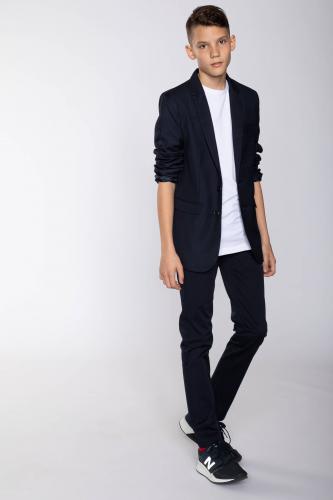 

Классические темно-синие штаны REGULAR Reporter Young 009-0110B-01-490-1 152 см синий