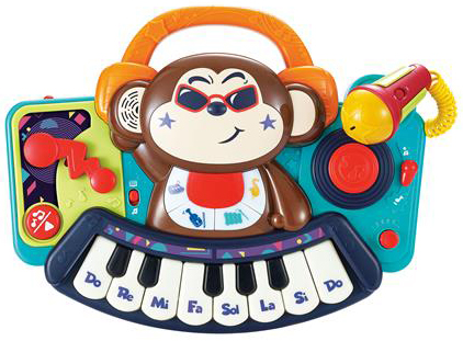

Музыкальная игрушка Hola Toys Пианино-обезьянка с микрофоном (3137)
