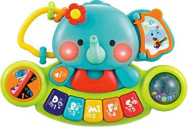 

Музыкальная игрушка Hola Toys Пианино-слоник (A3135)