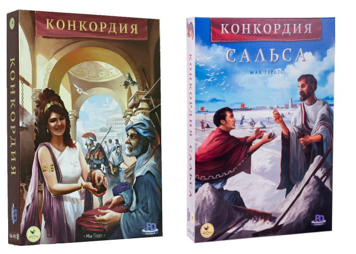 

Настольная игра Crowd Games Конкордия с дополнением Сальса (16015+16074)