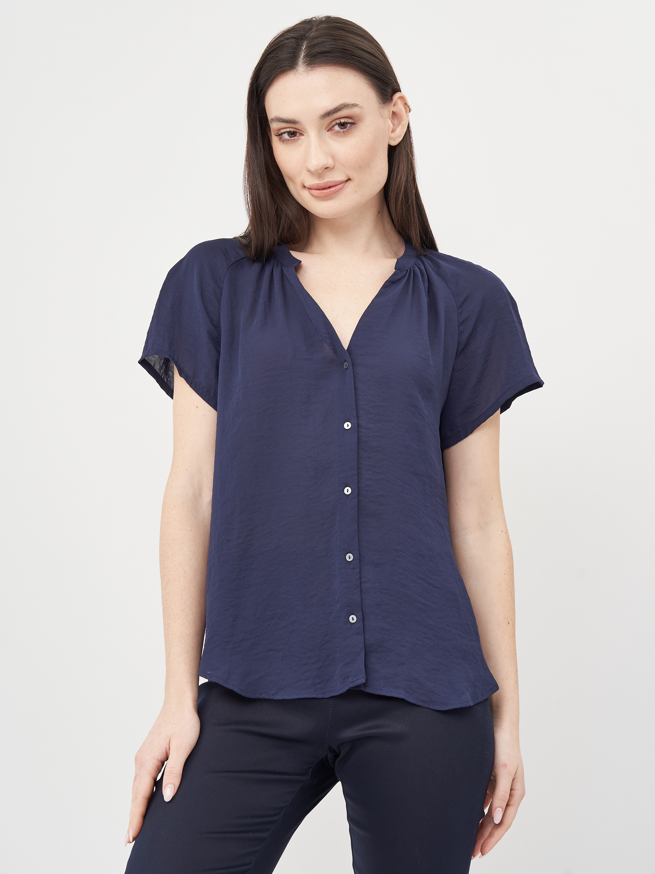 

Блузка H&M KK6354257 32 Синяя