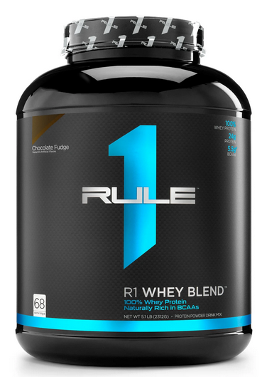 

Комплексный протеин Rule 1 Whey Blend - 2270 г - Шоколад