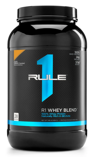 

Комплексный протеин Rule 1 Whey Blend - 920 г - Соленая карамель