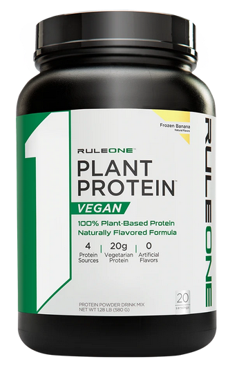 

Растительный протеин (для веганов) Rule 1 Plant Protein - 571 г - Банан