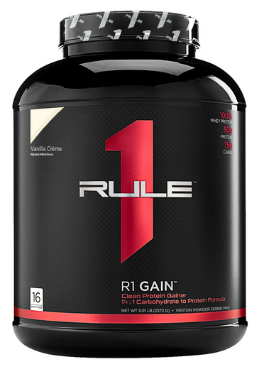 

Гейнеры Rule 1 Gain - 2267 г - Ванильный крем