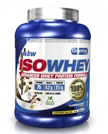 

Сывороточный изолят Quamtrax Iso Whey 2,3 кг - капучино
