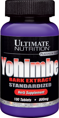 

Добавки для активного долголетия Ultimate Nutrition Yohimbe Bark Extract 800 mg- 100 tab