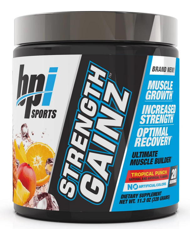 

Предтренировочные комплексы BPI Sports Strength Gainz 320 г