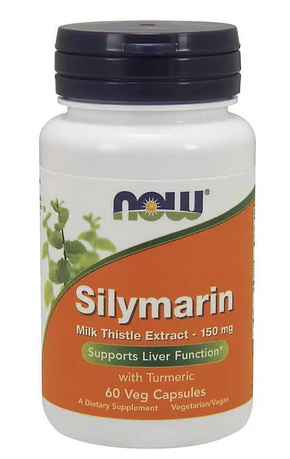 

Антиоксиданты NOW Foods Silymarin 150 mg - 60 веган капс